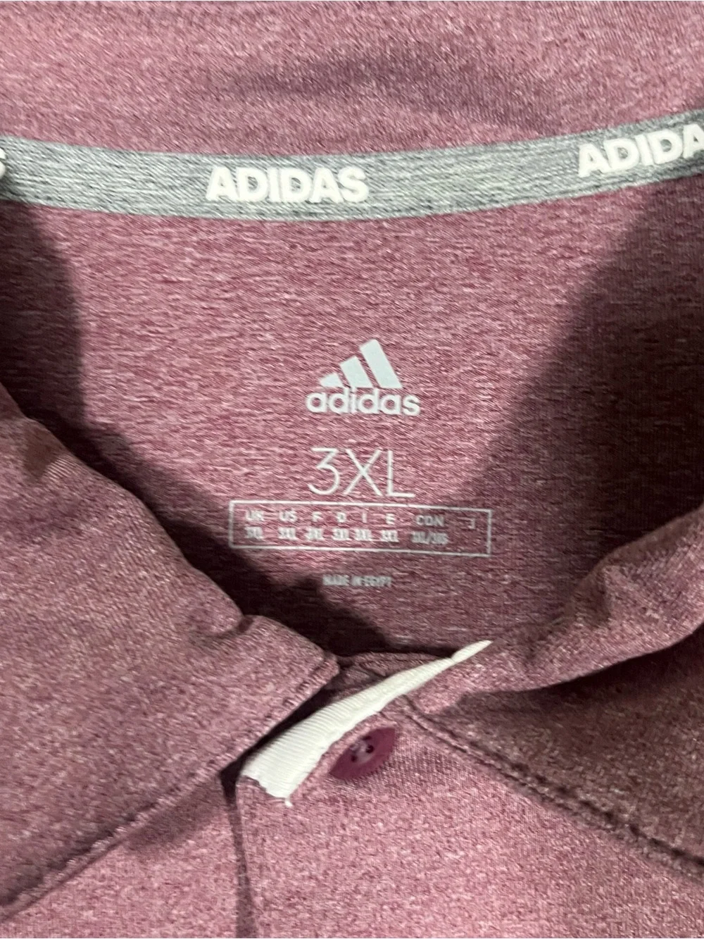 adidas Men’s Maroon Polo Shirt